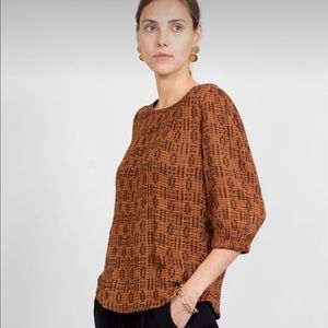Ace & Jig Goldie Blouse in Hero